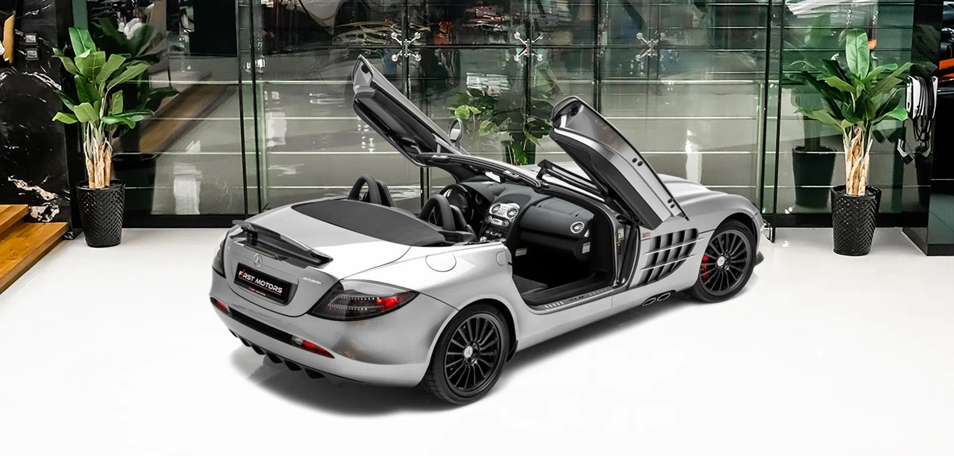 2009 Mercedes-McLaren SLR 722 S for sale, exterior, Silver