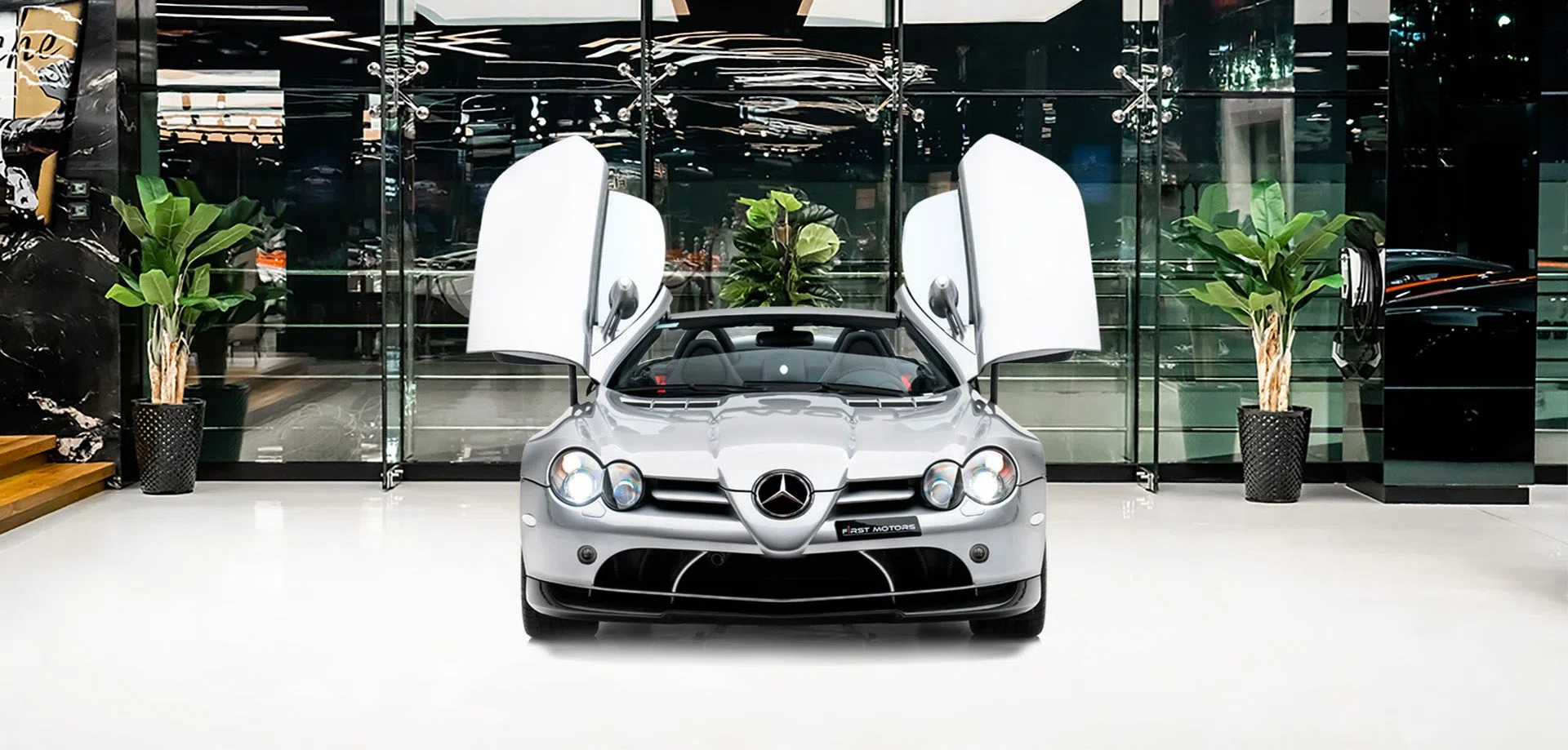 2009 Mercedes-McLaren SLR 722 S for sale, exterior, Silver