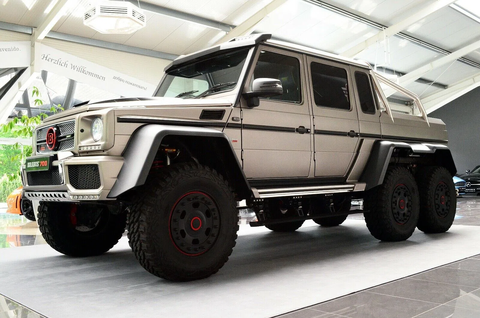 2015 BRABUS G 700 6x6 for sale, exterior, Grey
