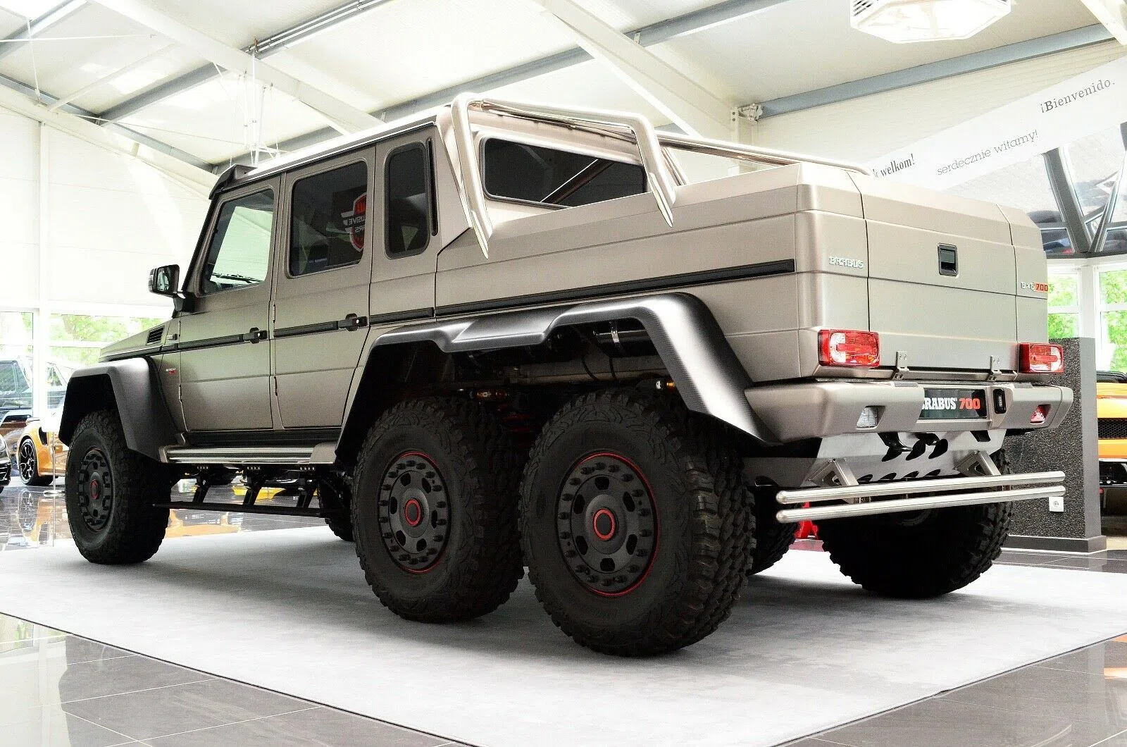 2015 BRABUS G 700 6x6 for sale, exterior, Grey
