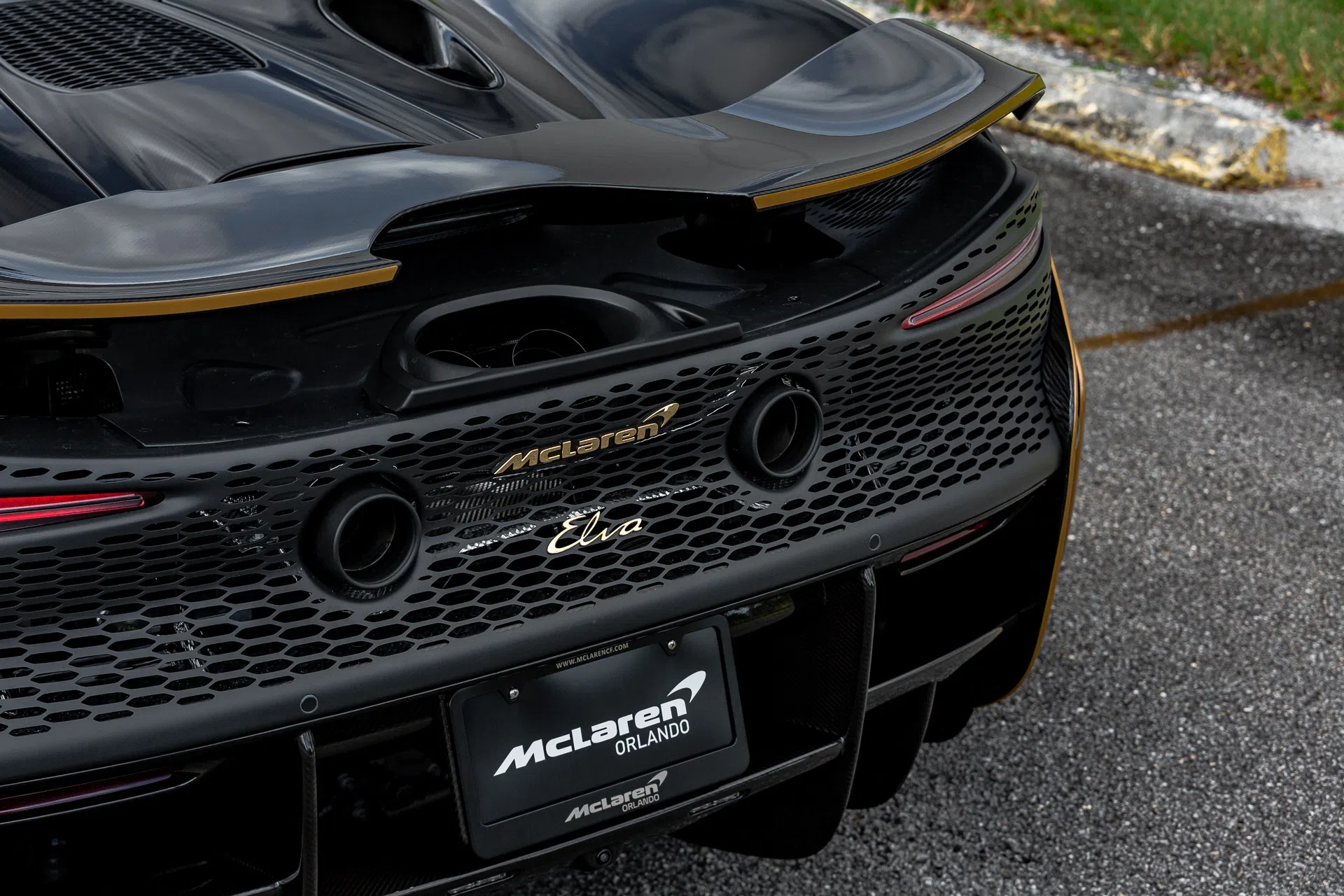 2021 McLaren Elva for sale, exterior, Black Ebony