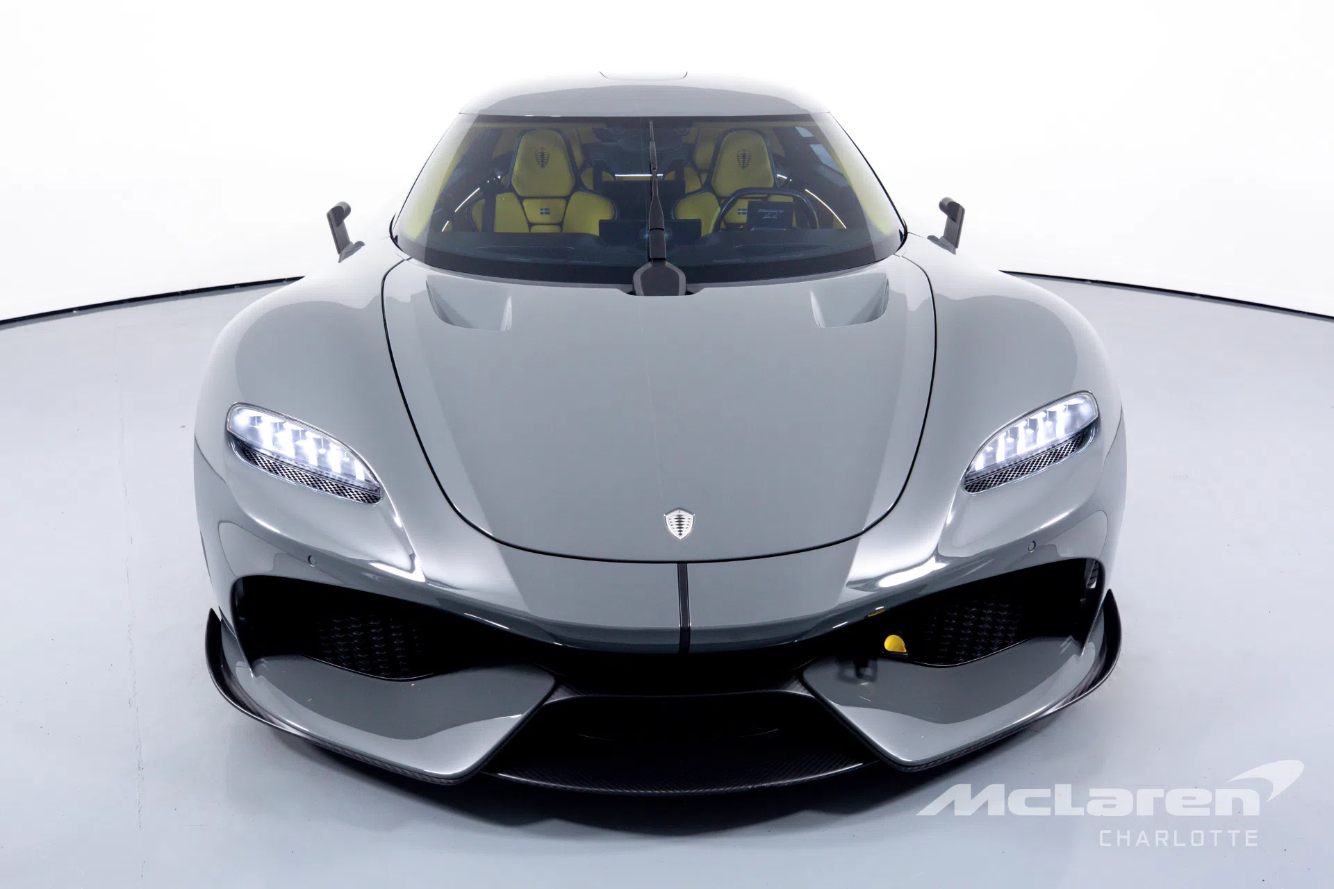 2024 Koenigsegg Gemera for sale, front three-quarter view, Grey