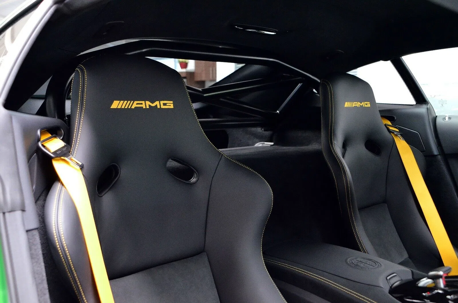 2018 Mercedes-Benz AMG GT R interior, seats, Black