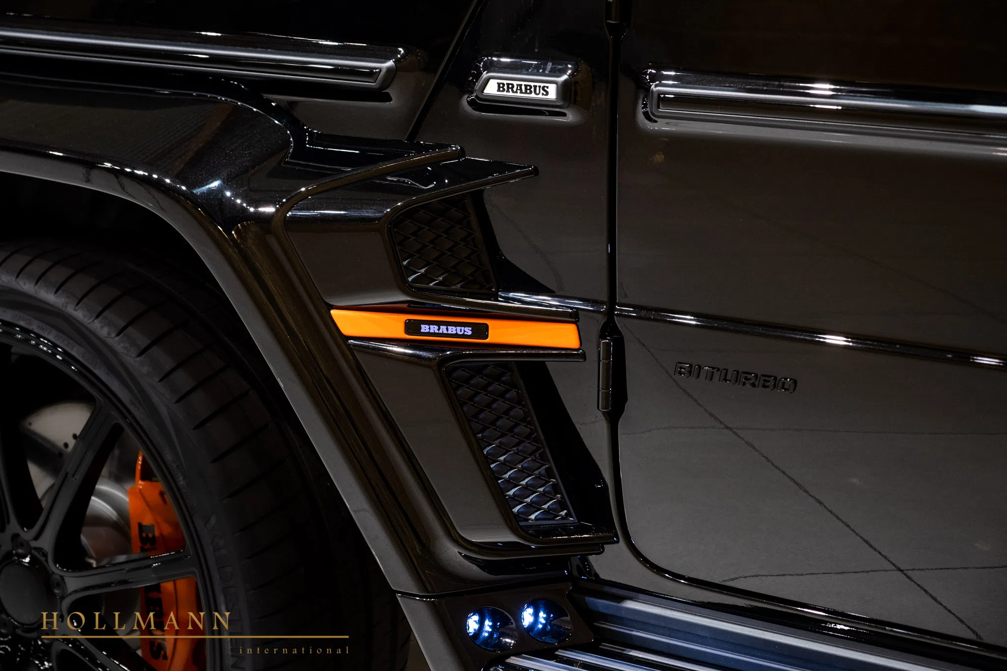 2023 BRABUS G 800 Widestar for sale, exterior, Obsidian Black Metallic