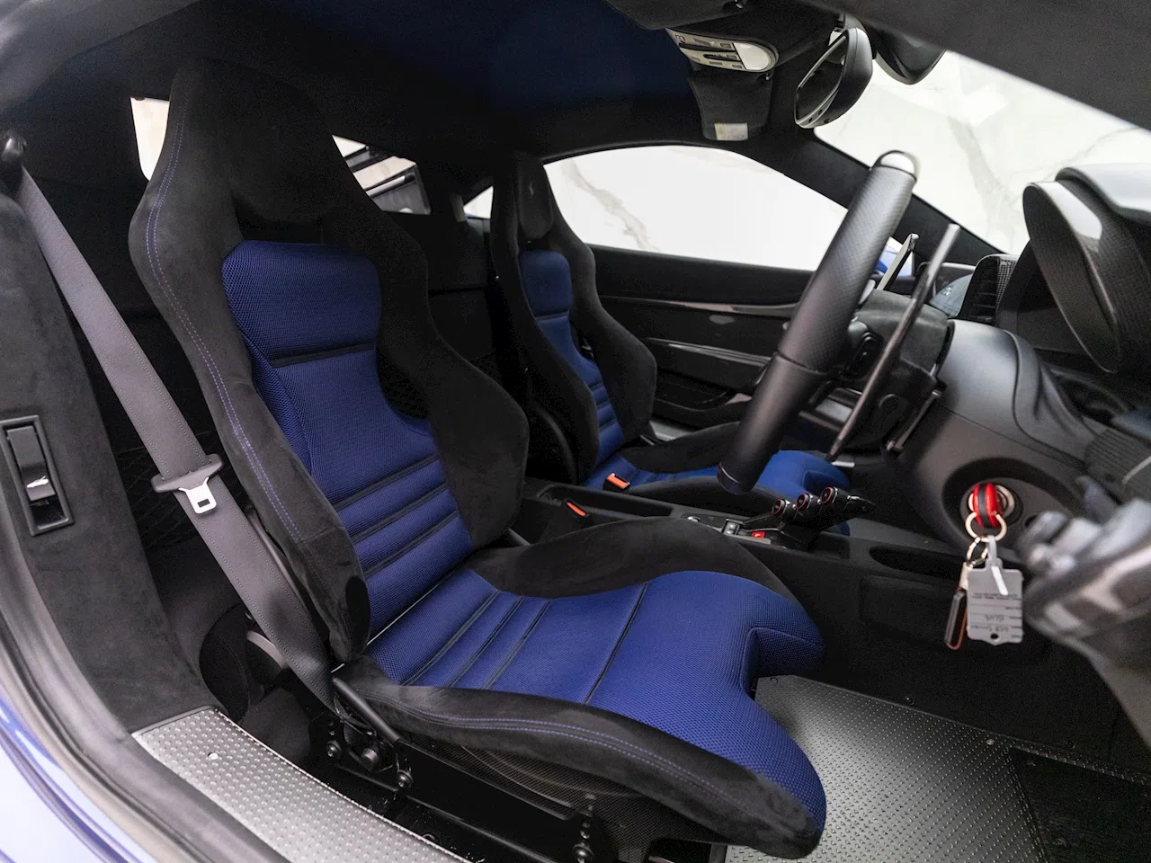 2015 Ferrari 458 Speciale interior, seats, Nero Alcantara