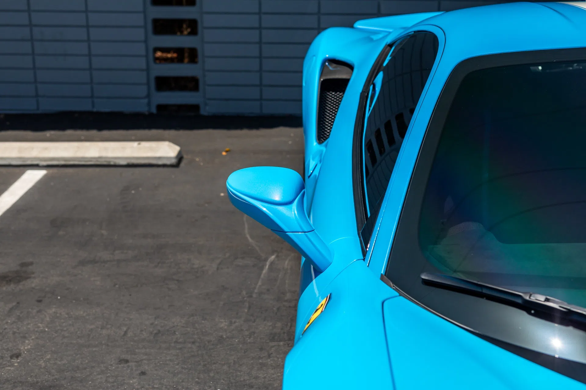 2020 Ferrari 488 Pista for sale, exterior, Blu Soltani
