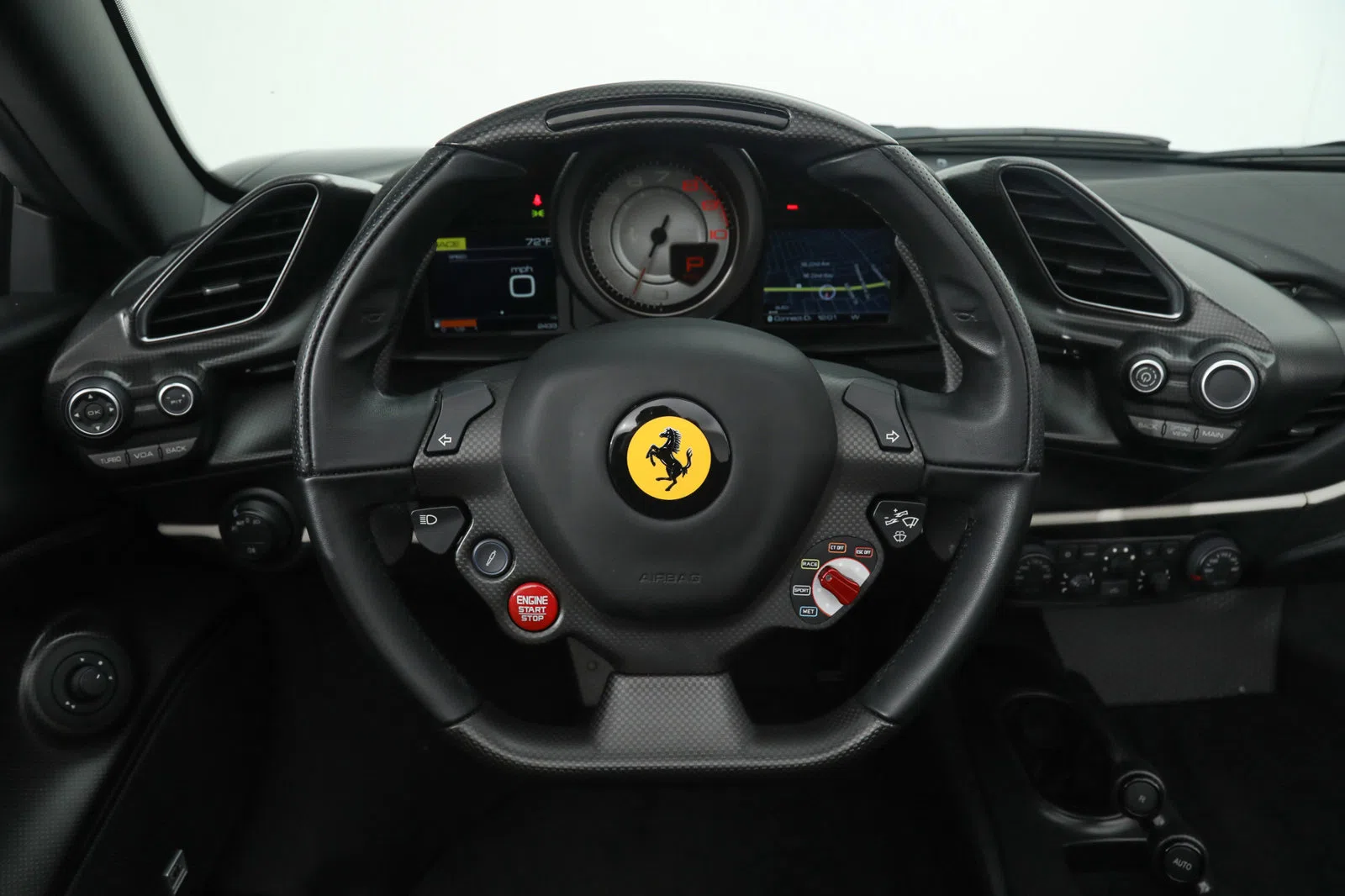 2020 Ferrari 488 Pista Spider interior