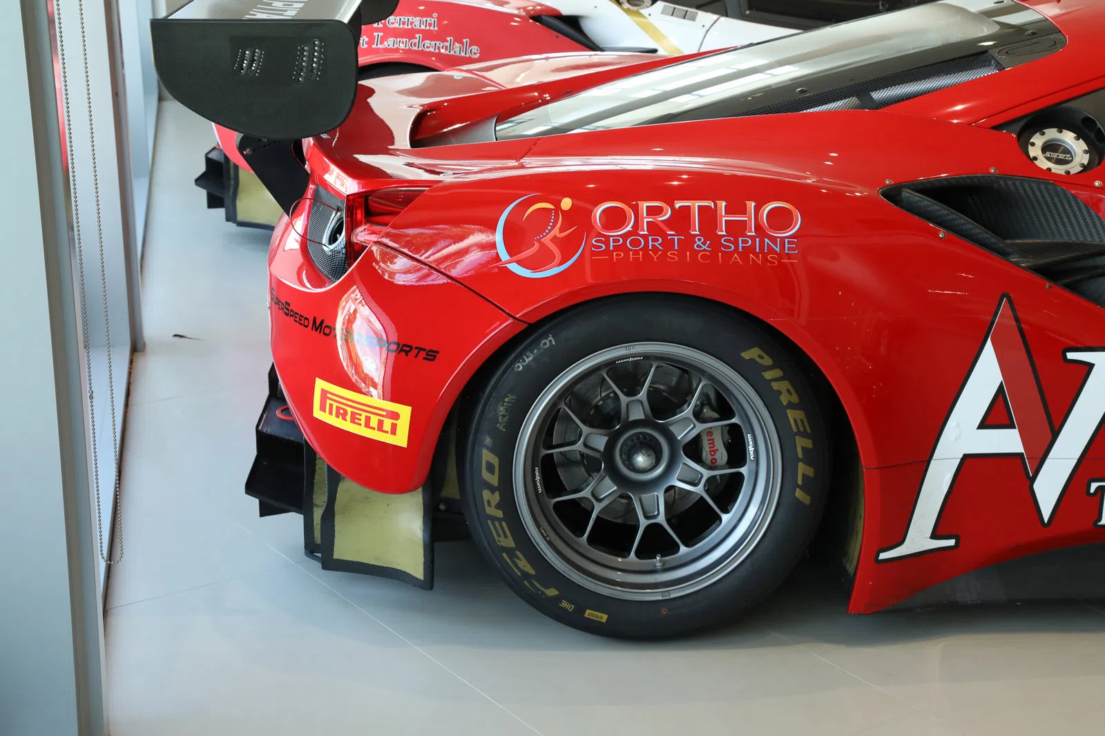 2021 Ferrari 488 GT3 Evo for sale, exterior, Red