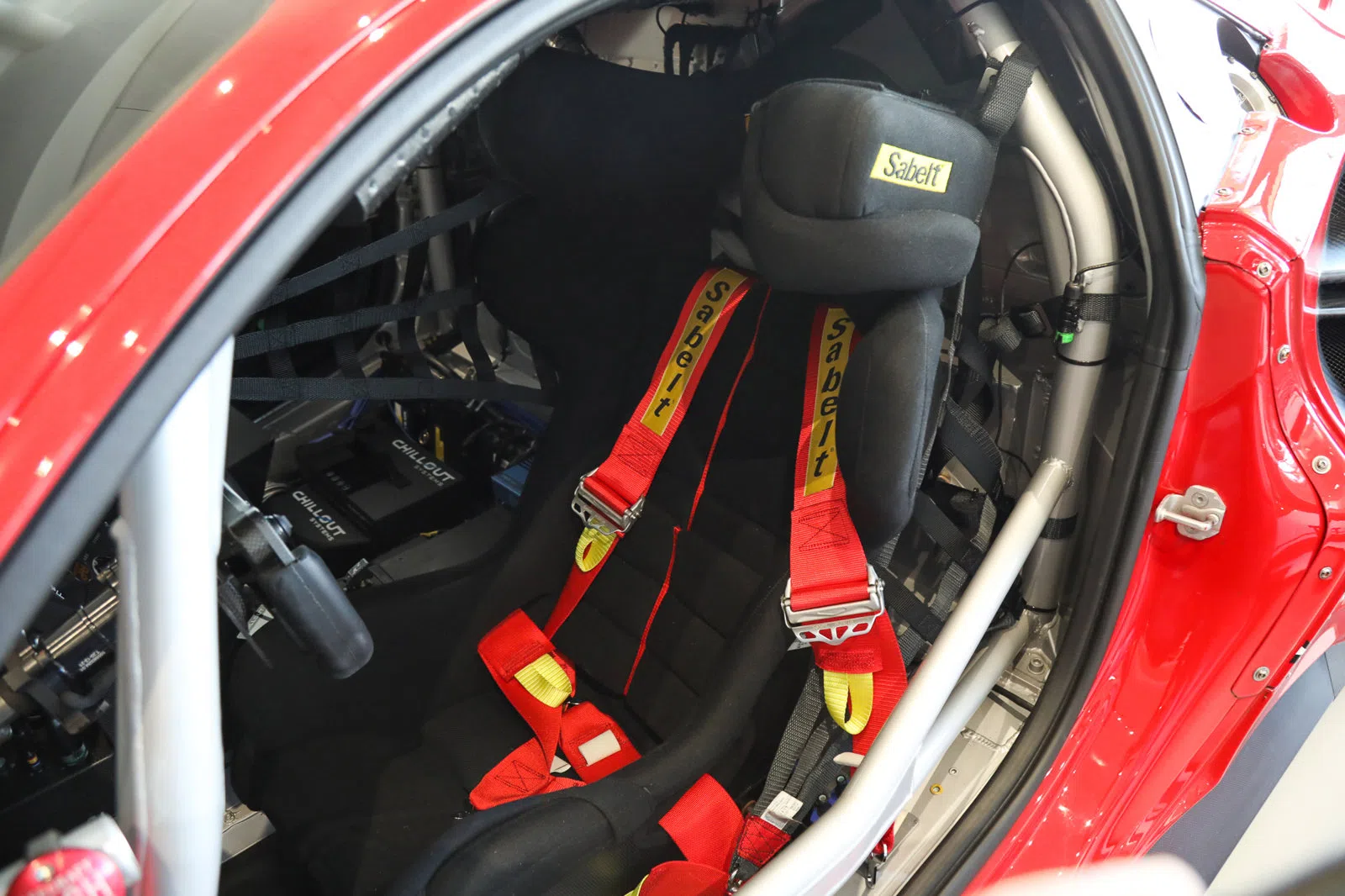 2021 Ferrari 488 GT3 Evo interior, seats, Black
