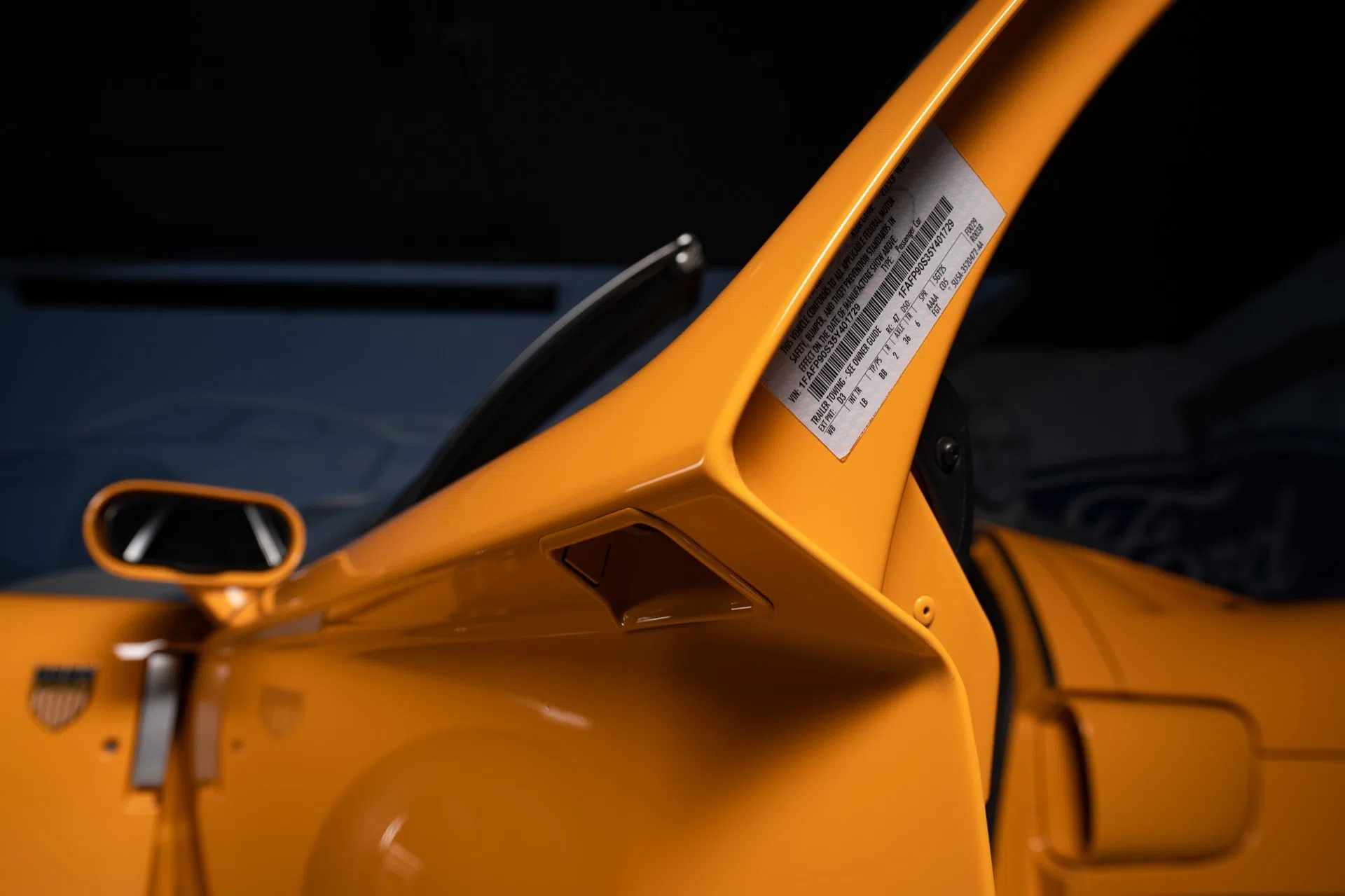 2005 Ford GTX1 for sale, exterior, Valencia Yellow