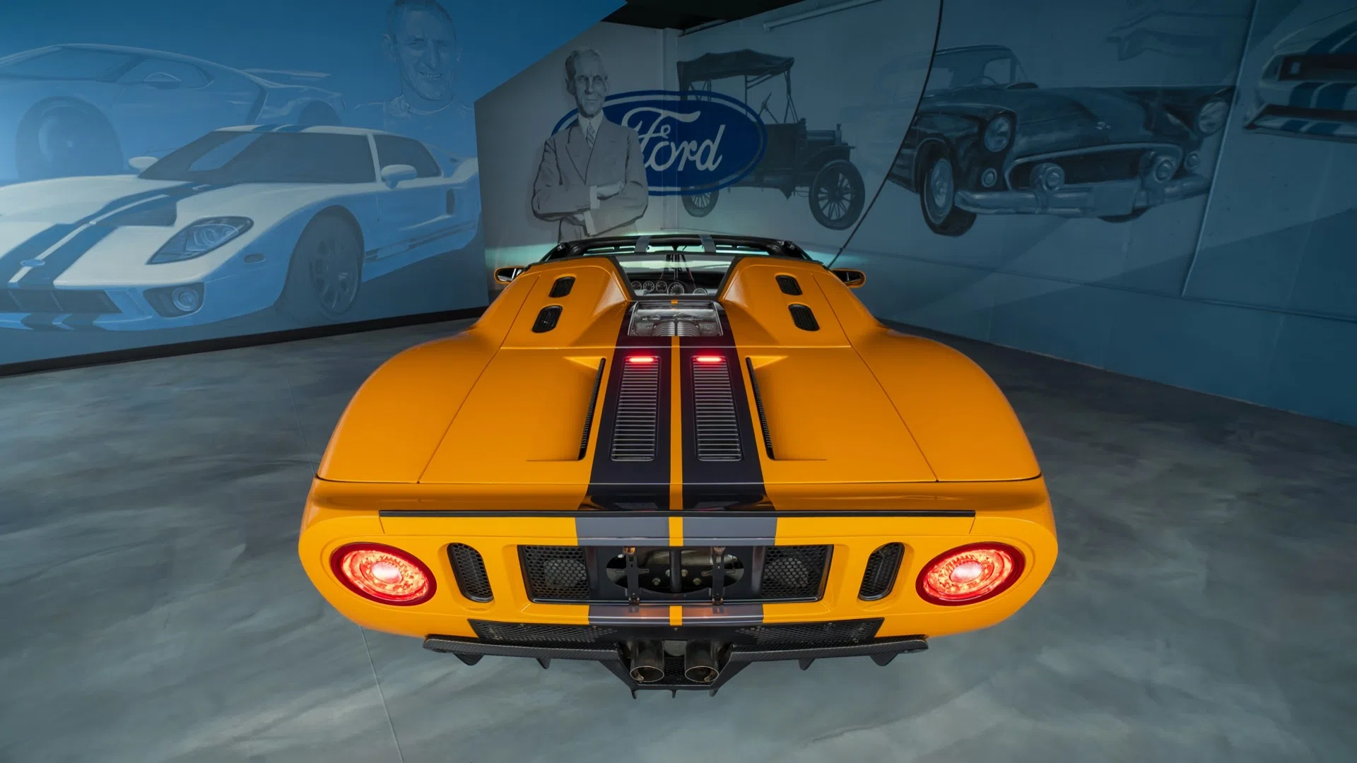 2005 Ford GTX1 for sale, exterior, Valencia Yellow