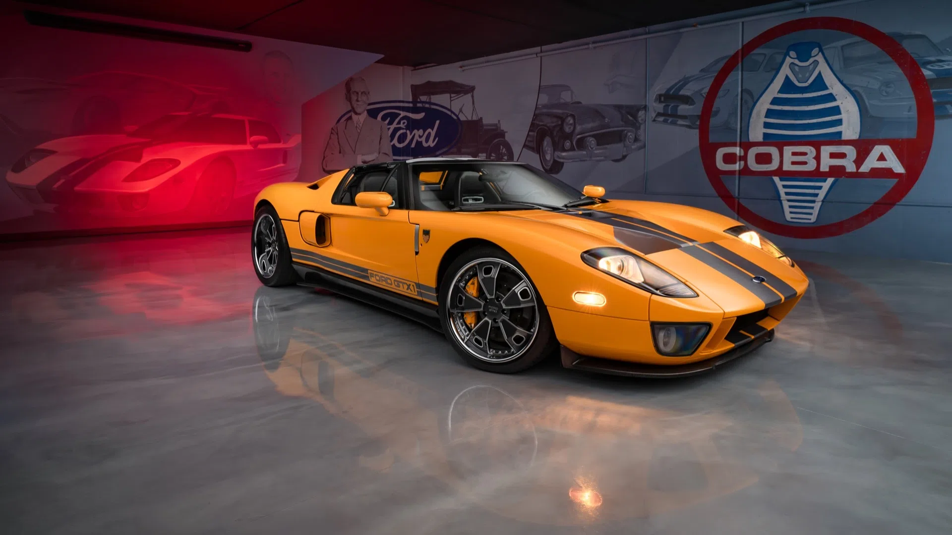 2005 Ford GTX1 for sale, exterior, Valencia Yellow