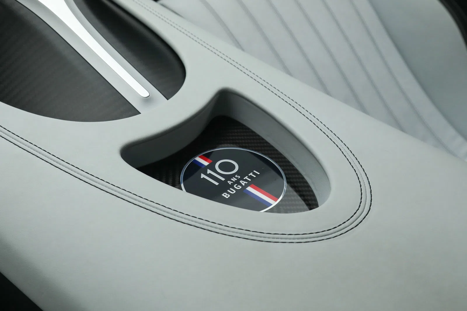 2019 Bugatti Chiron interior, center console