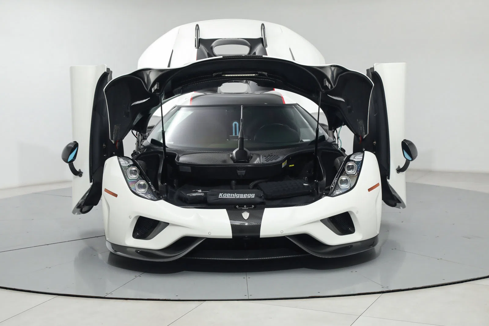 2019 Koenigsegg Regera for sale, front three-quarter view