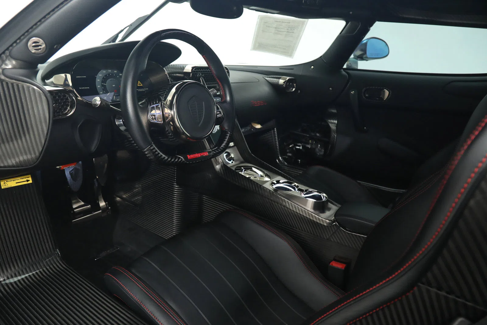 2019 Koenigsegg Regera interior