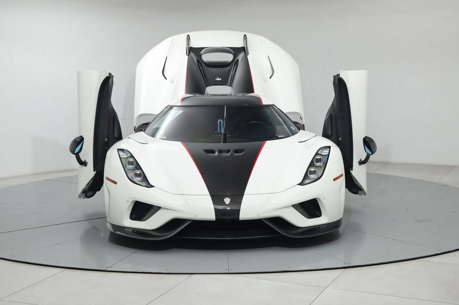 2019 Koenigsegg Regera for sale, front three-quarter view