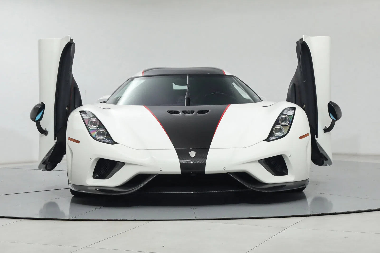 2019 Koenigsegg Regera for sale, front three-quarter view
