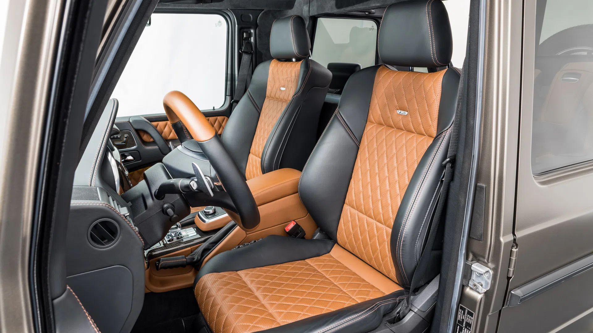 2018 Mercedes-Maybach G650 Landaulet interior, seats, Leather exclusive brown
