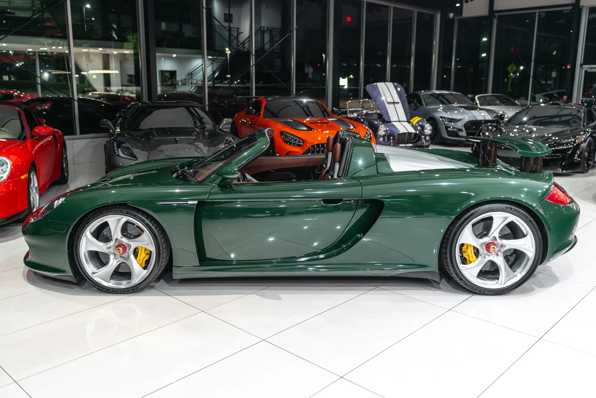 2005 Porsche Carrera GT for sale, exterior, GT Silver Metallic