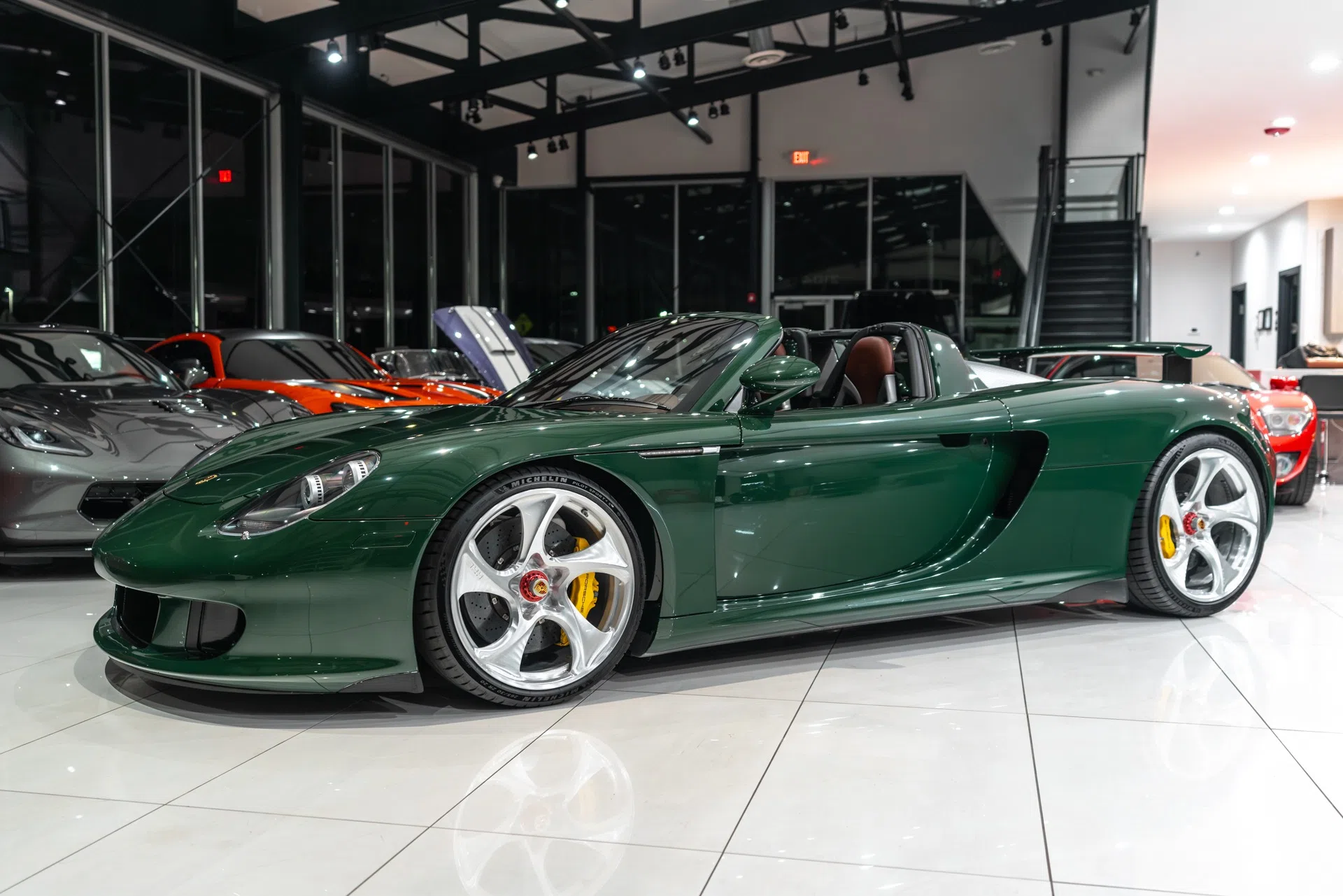 2005 Porsche Carrera GT for sale, exterior, GT Silver Metallic