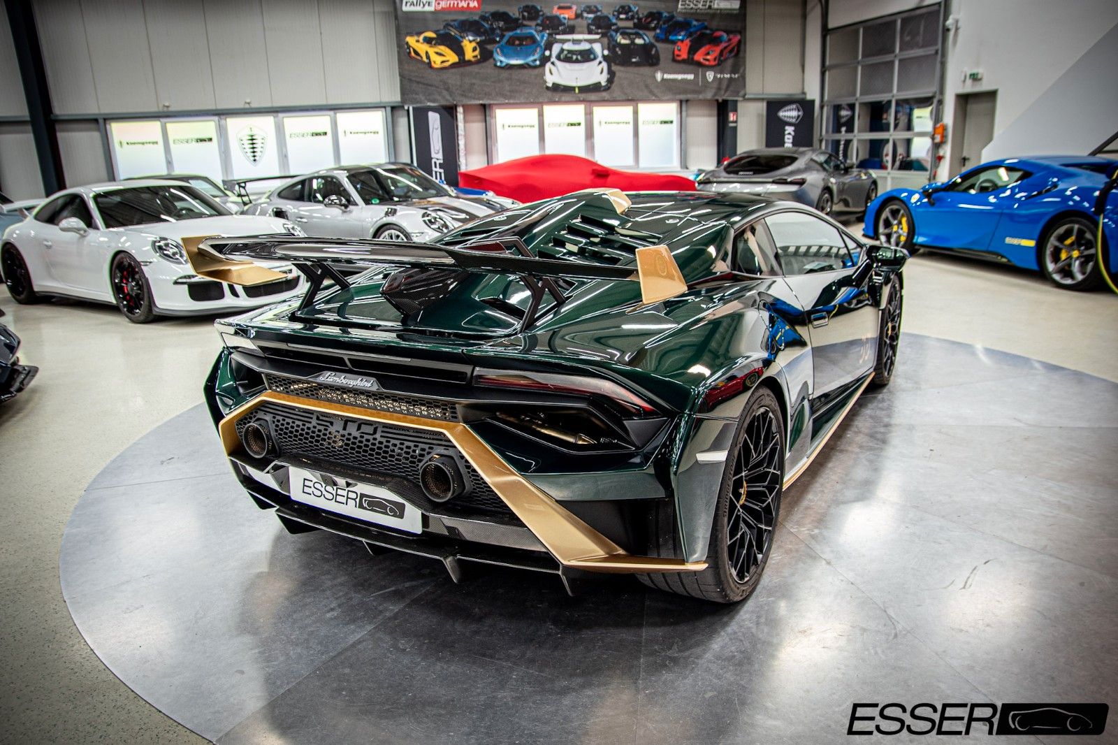 2022 LAMBORGHINI HURACÁN STO *VERDE HYDRA, 8/17