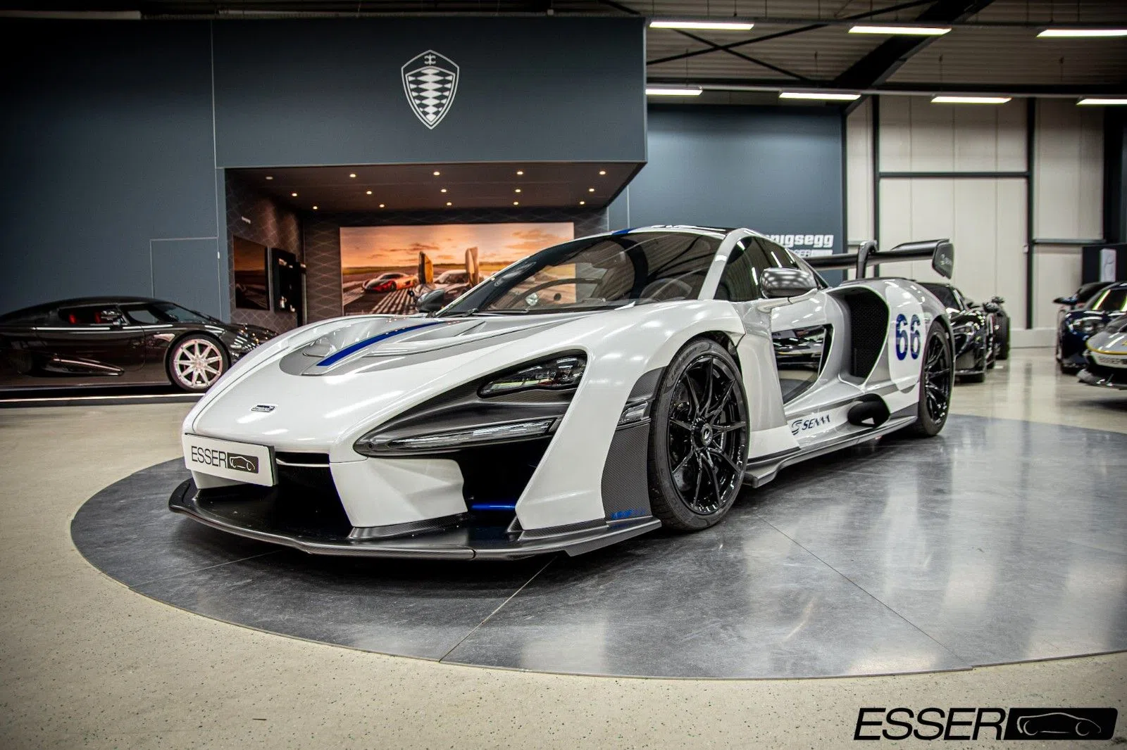 2018 McLaren Senna for sale, front three-quarter view