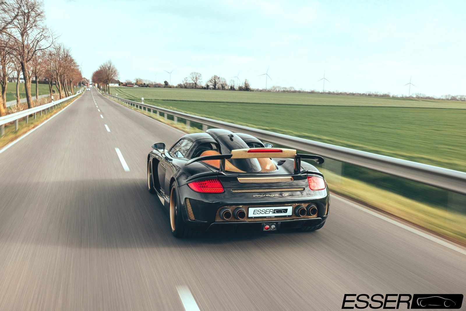 2004 PORSCHE CARRERA GT : GEMBALLA MIRAGE GT 'GOLD EDITION', 3/12