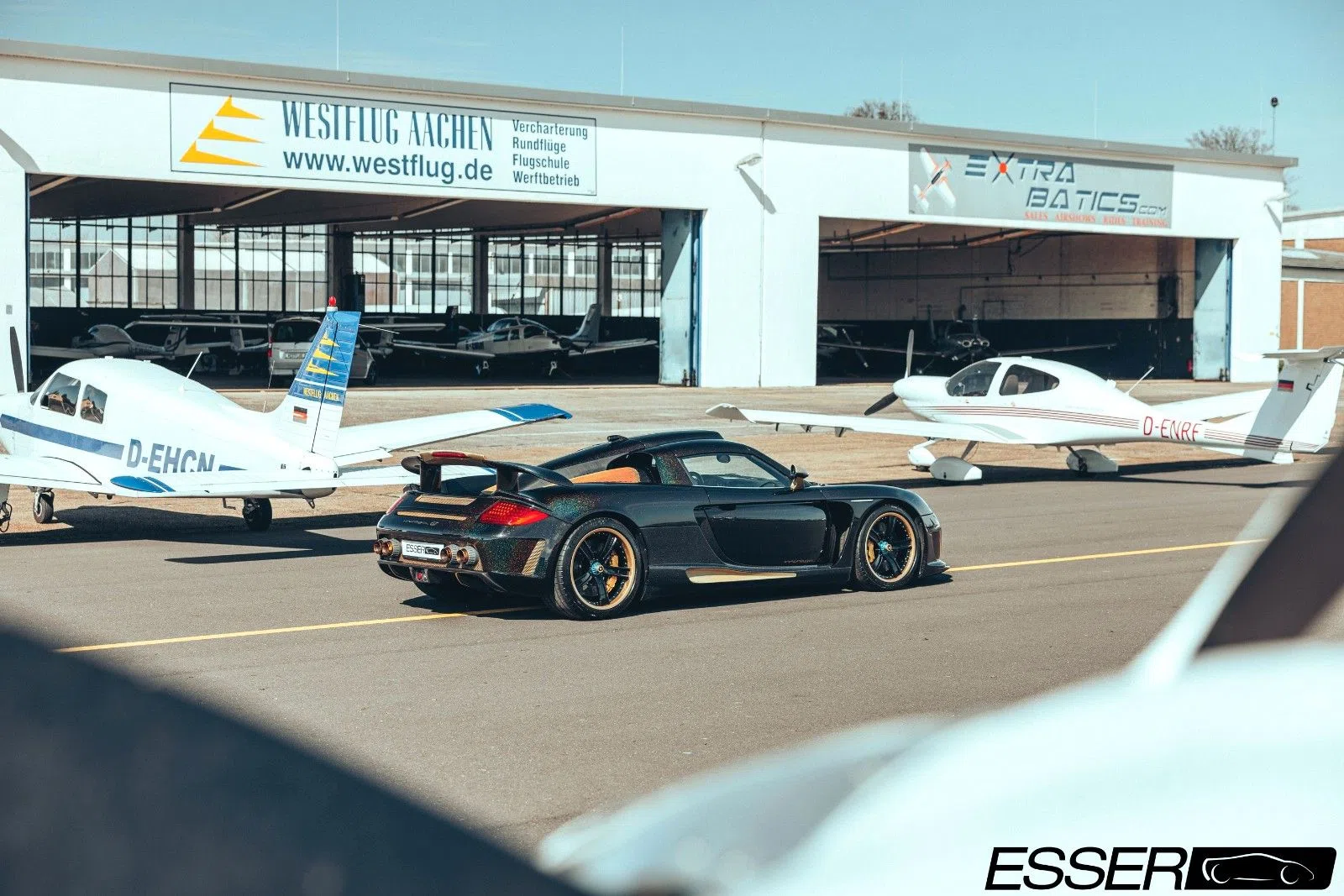 2004 Porsche Carrera GT : Gemballa Mirage GT 'Gold Edition' for sale, exterior