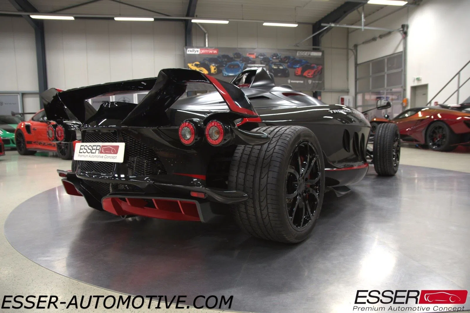 2011 TRAMONTANA R, rear three-quarter view