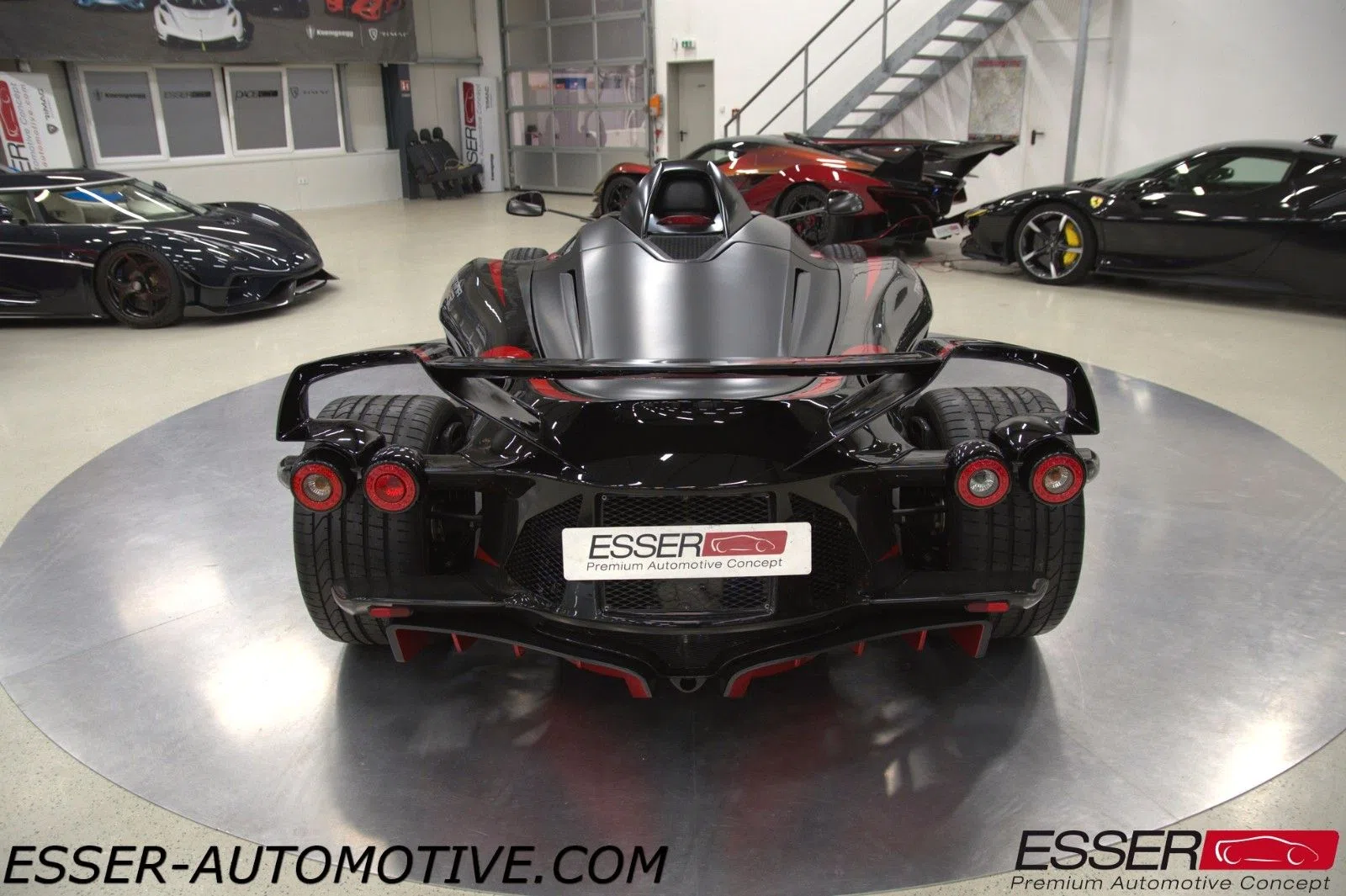 2011 TRAMONTANA R, rear three-quarter view