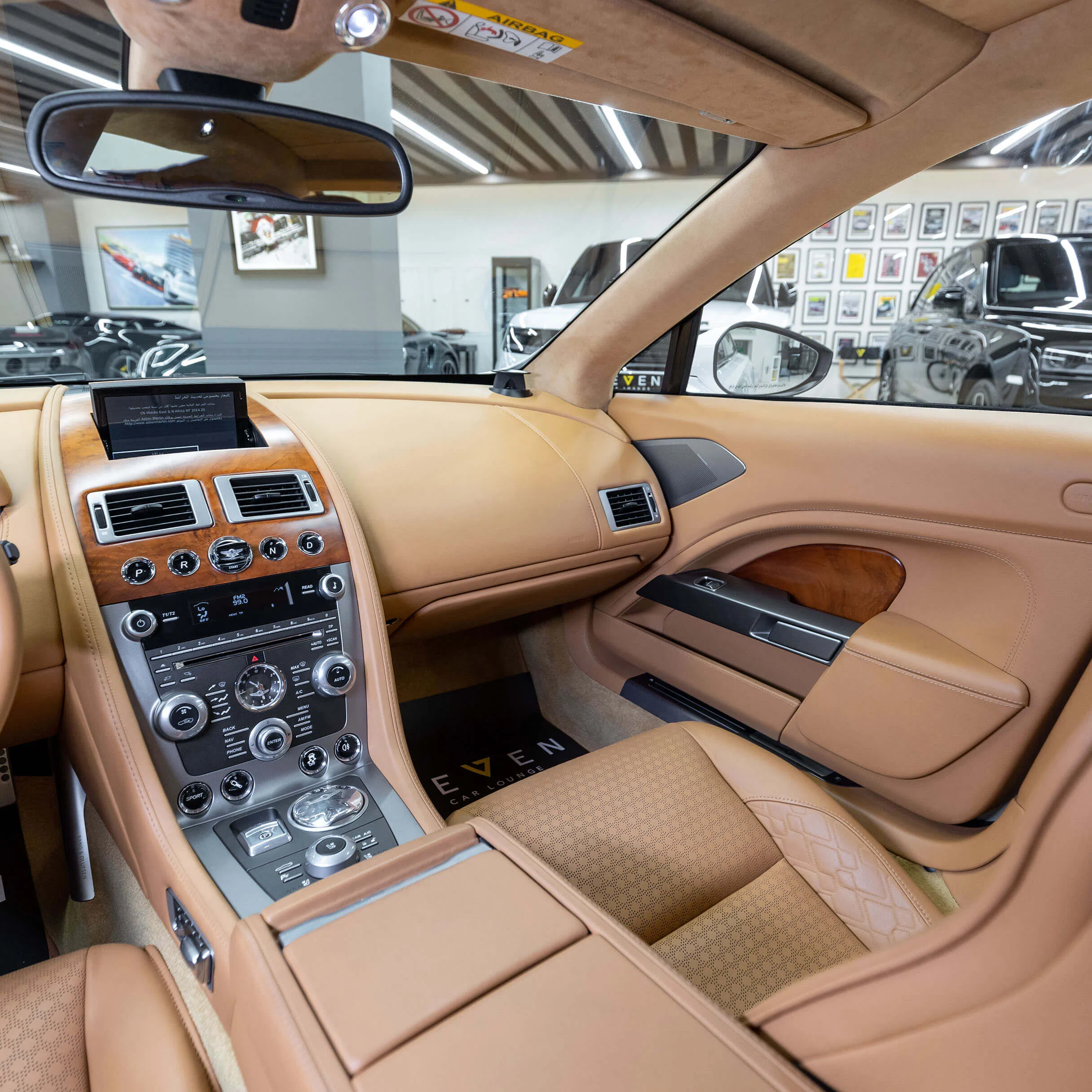 Aston Martin Lagonda Taraf interior