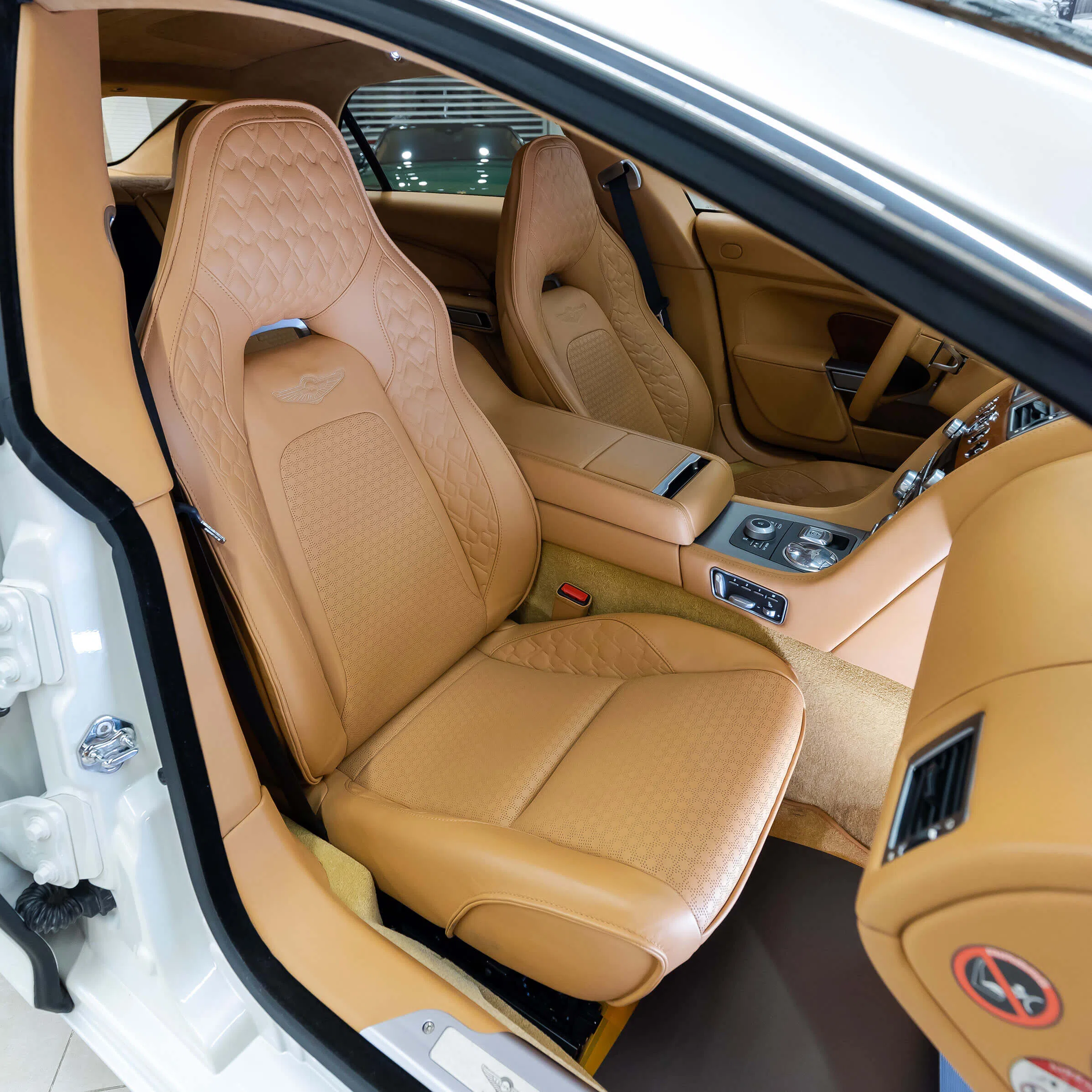 Aston Martin Lagonda Taraf interior, seats