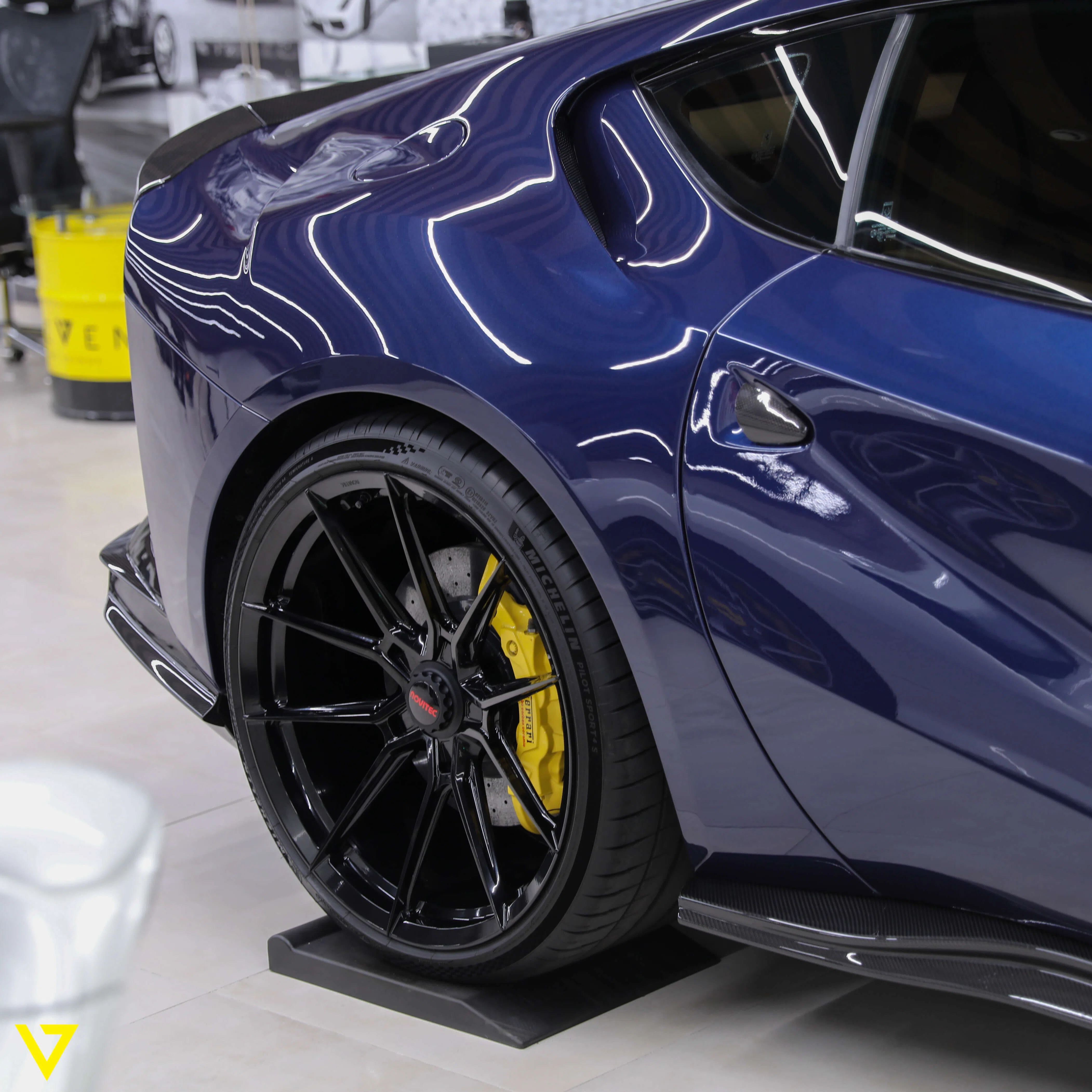 Ferrari 812 Superfast by Novitec for sale, exterior, Blue