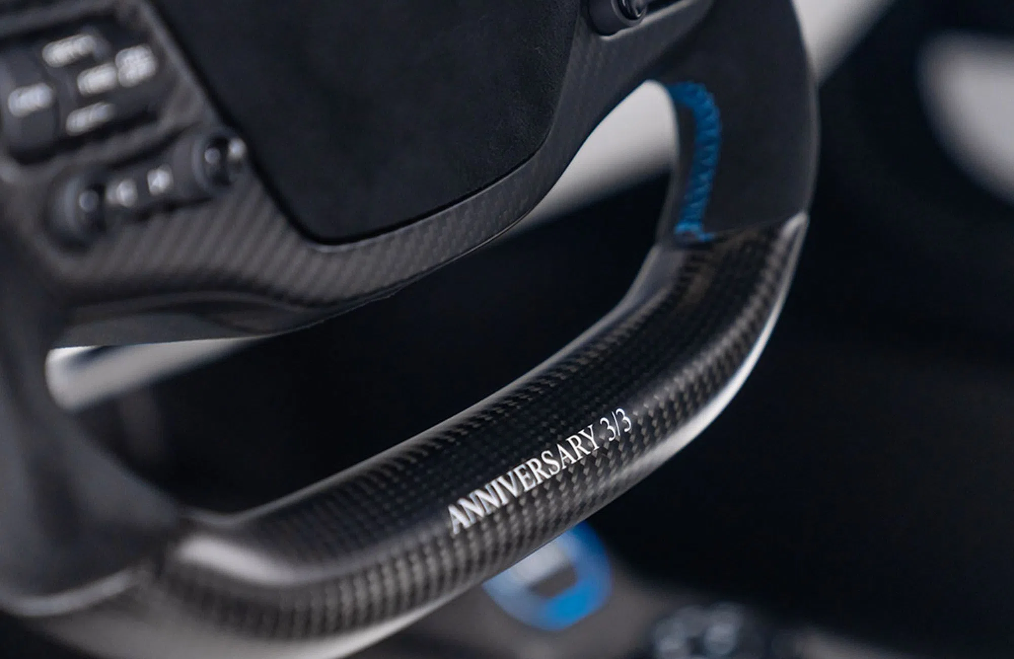 2018 Mansory Ford GT Le Mansory interior, steering wheel