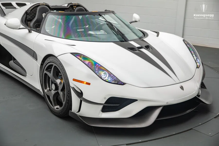 2019 Koenigsegg Regera for sale, exterior, Crystal White