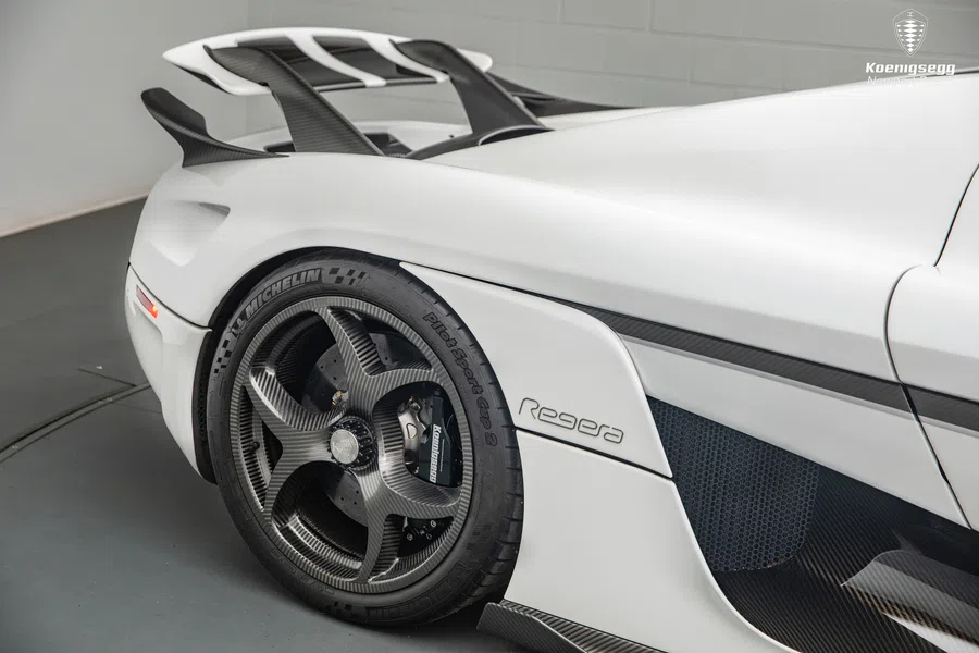 2019 Koenigsegg Regera for sale, exterior, Crystal White