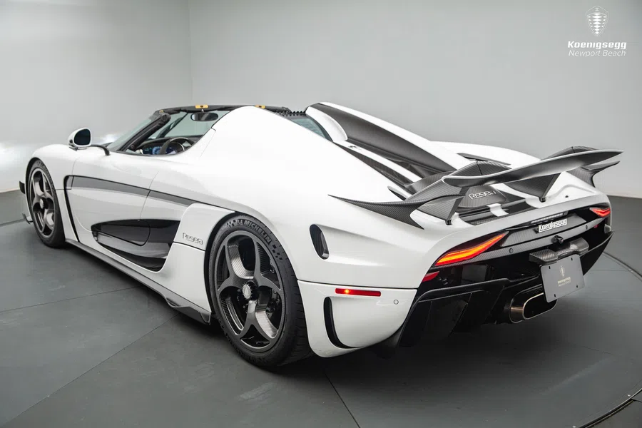 2019 Koenigsegg Regera for sale, exterior, Crystal White