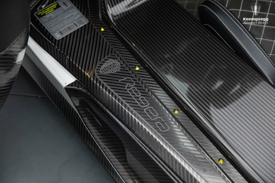 2019 Koenigsegg Regera interior, door sill