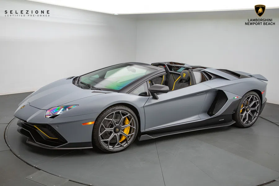 2022 Lamborghini Aventador LP 780-4 Ultimae for sale, exterior, Grigio Acheso Matt