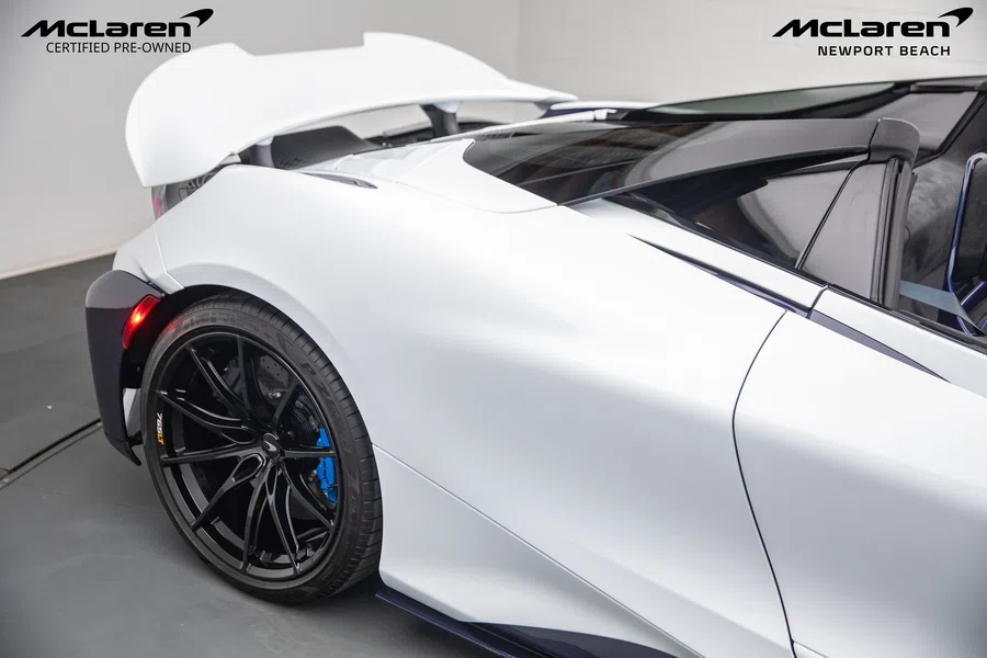 2022 McLaren 765LT for sale, exterior, Mso Alaskan Diamond White