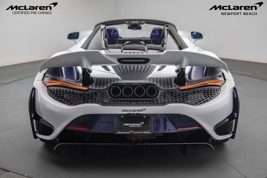 2022 McLaren 765LT for sale, exterior, Mso Alaskan Diamond White