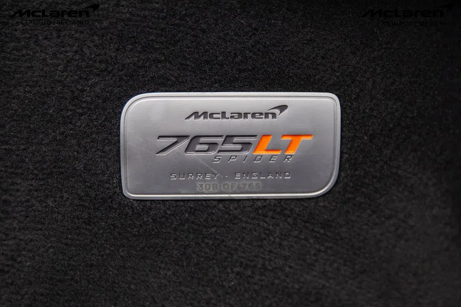 2022 McLaren 765LT, detail