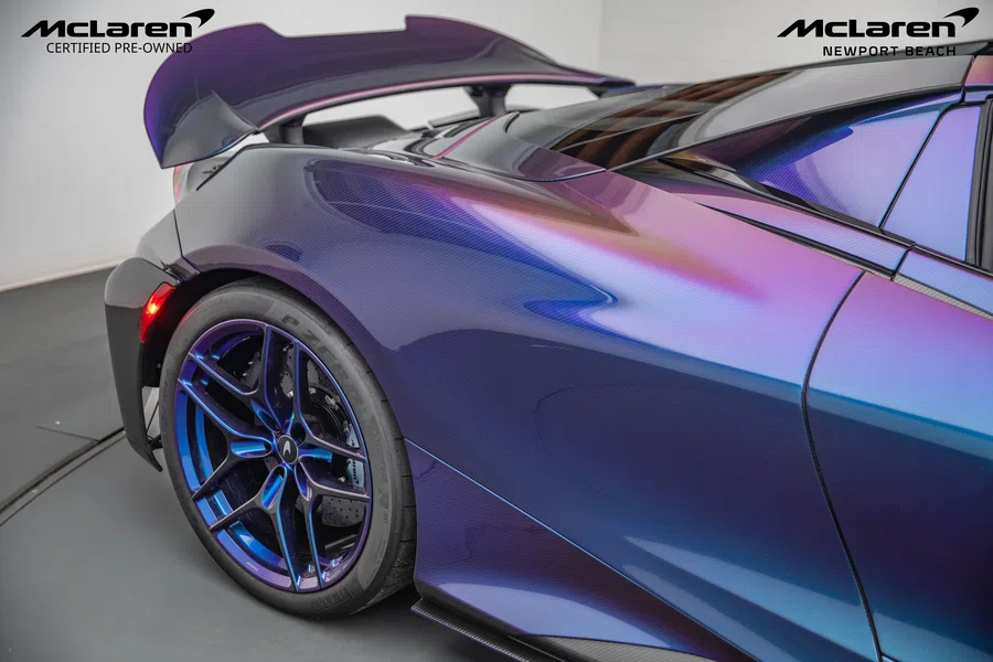 2022 McLaren 765LT for sale, exterior, Laguna Colorstream Vcf