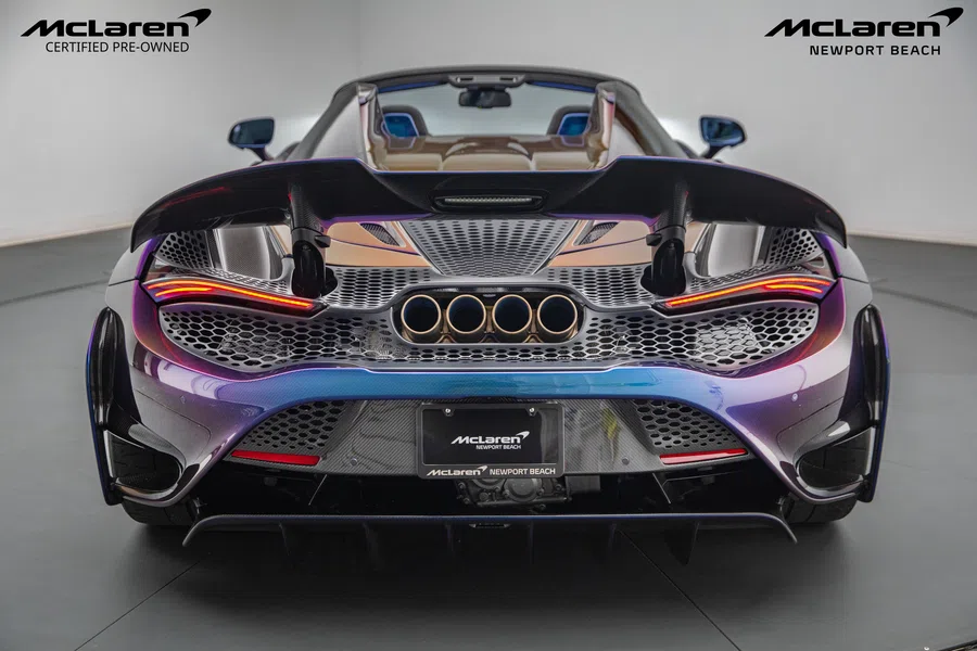2022 McLaren 765LT for sale, exterior, Laguna Colorstream Vcf