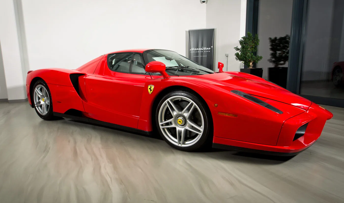 2004 Ferrari Enzo for sale, exterior, Rosso Corsa