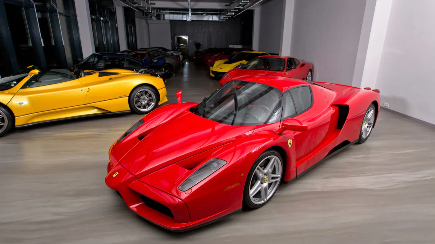 2004 Ferrari Enzo for sale, exterior, Rosso Corsa