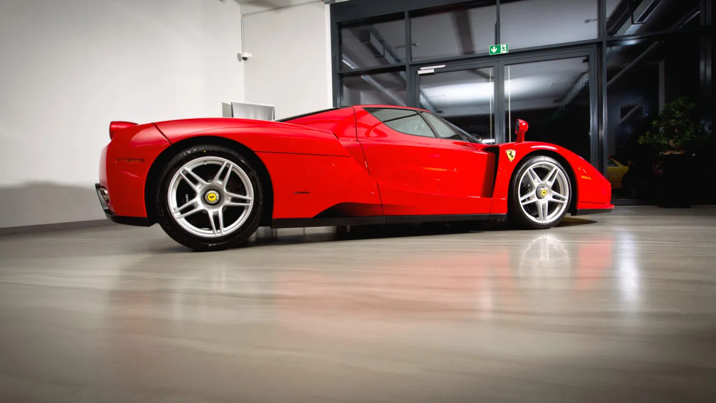 2004 Ferrari Enzo for sale, exterior, Rosso Corsa