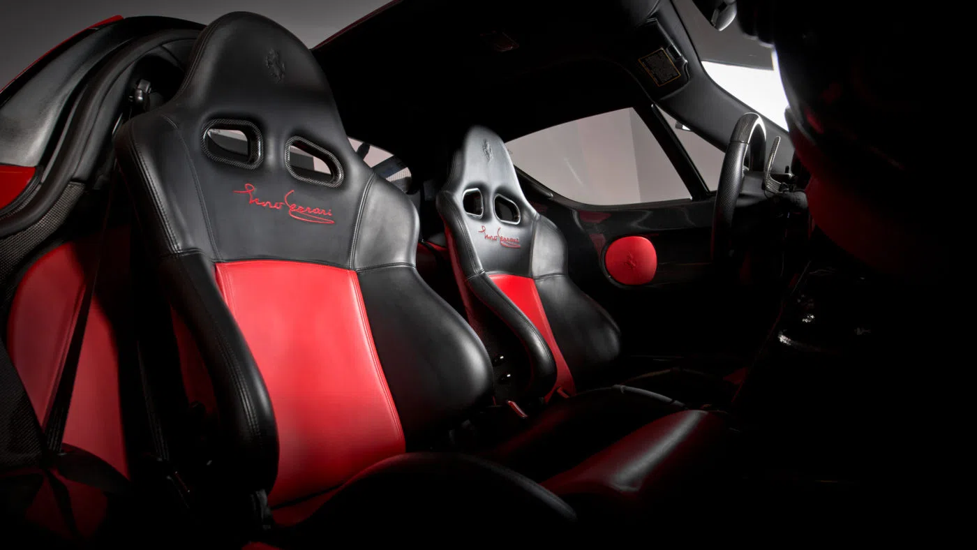 2004 Ferrari Enzo interior, seats