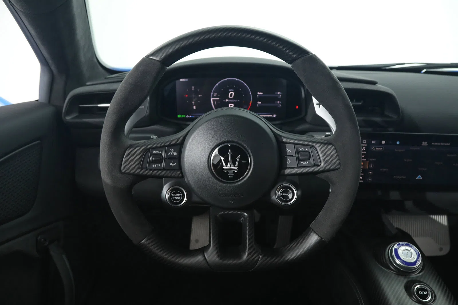 2022 Maserati MC20 interior