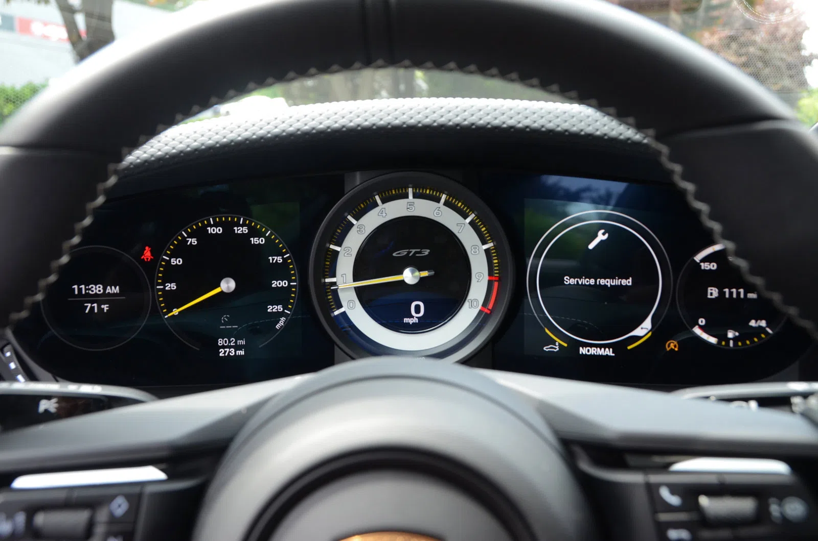 2022 Porsche 911 GT3 Touring interior